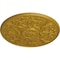 Ekena Millwork Versailles Ceiling Medallion (Fits Canopies up to 3 1/4"), 33"OD x 1 3/4"P, Pharaohs Gold CM33VEPGS - alternate 4